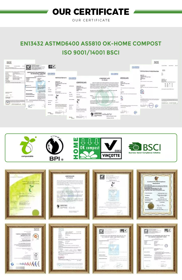 OUR CERTIFICATE OUR CERTIFICATE