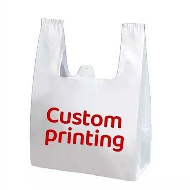 -Tişört Saplı Plastik Torbalar