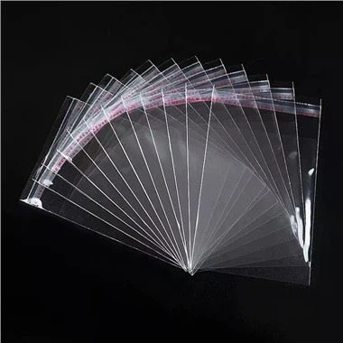 Şeffaf Kendinden Yapışkanlı Mühür Elbise Opp Ambalaj