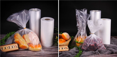 Şeffaf Plastik Gıda İçin Çanta Rulosu Üretin